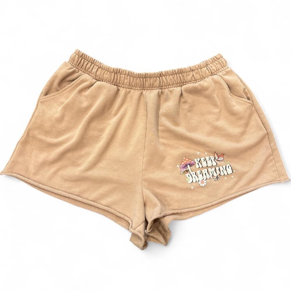 Brown Sweat Shorts